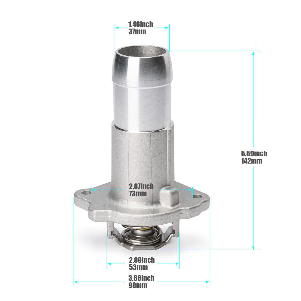 Engine Coolant Thermostat Fits for GMC for Canyon 3.7L 2004 2005 2006-2012 12622316 Q
