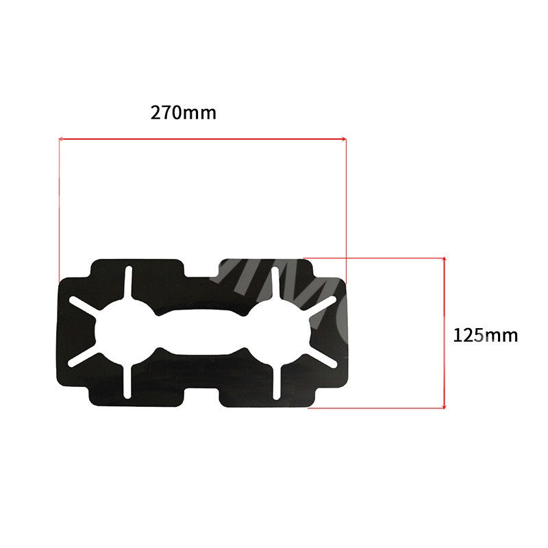 Car Front Console Cup Holder Tab Foam Sheet Fit For 2009-2015 for Honda Pilot Trim Q