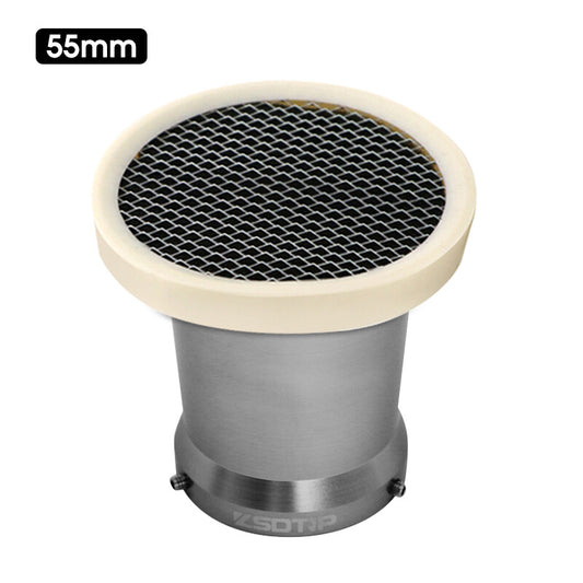 Motorcycle 55mm Carburetor Velocity Stacks Air Filter w/ Net for ZSK PE Carb Q