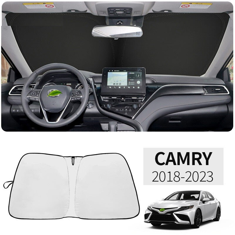 for Toyota for Camry Accessories Windshield Sun Shade Foldable UV Block Visor Cover