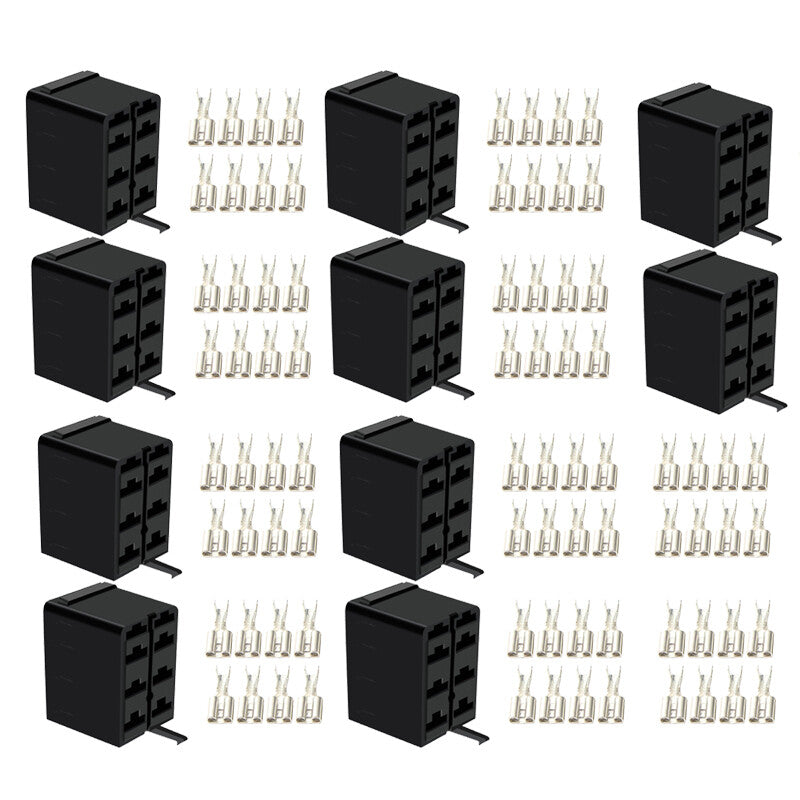 10 Sets Carling ARB Rocker Switch Wiring Terminal Connector Plug Socket Car New v
