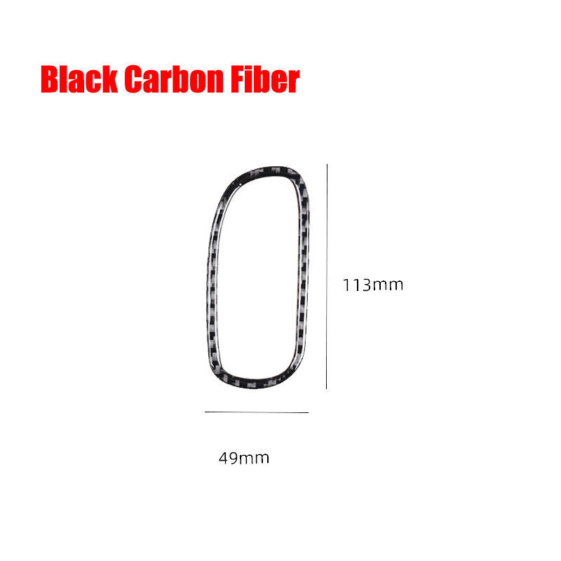 Carbon fiber driver's door vent trim for Corvette C5 1998 - 2004 n