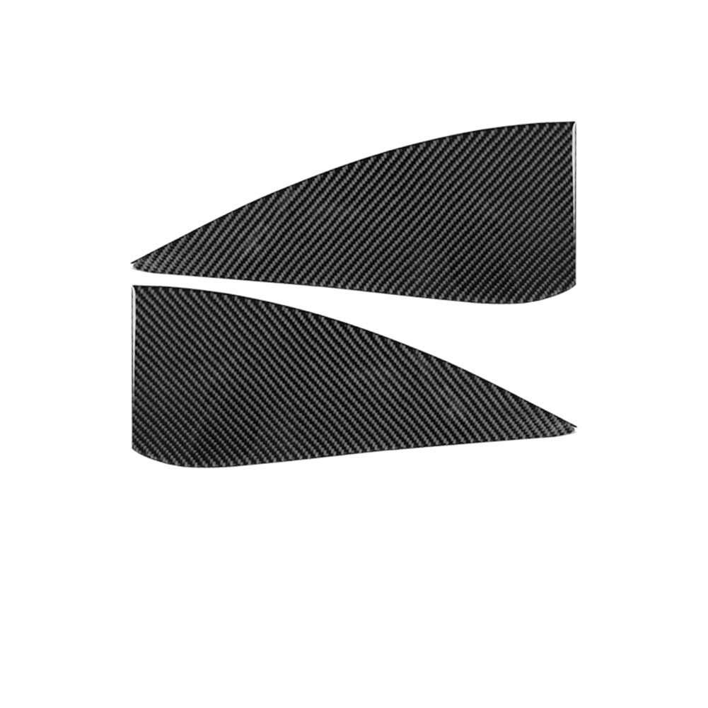 Red Carbon Fiber Interior Fuse Door Panel Cover Trim For Explorer 2020-2023 v