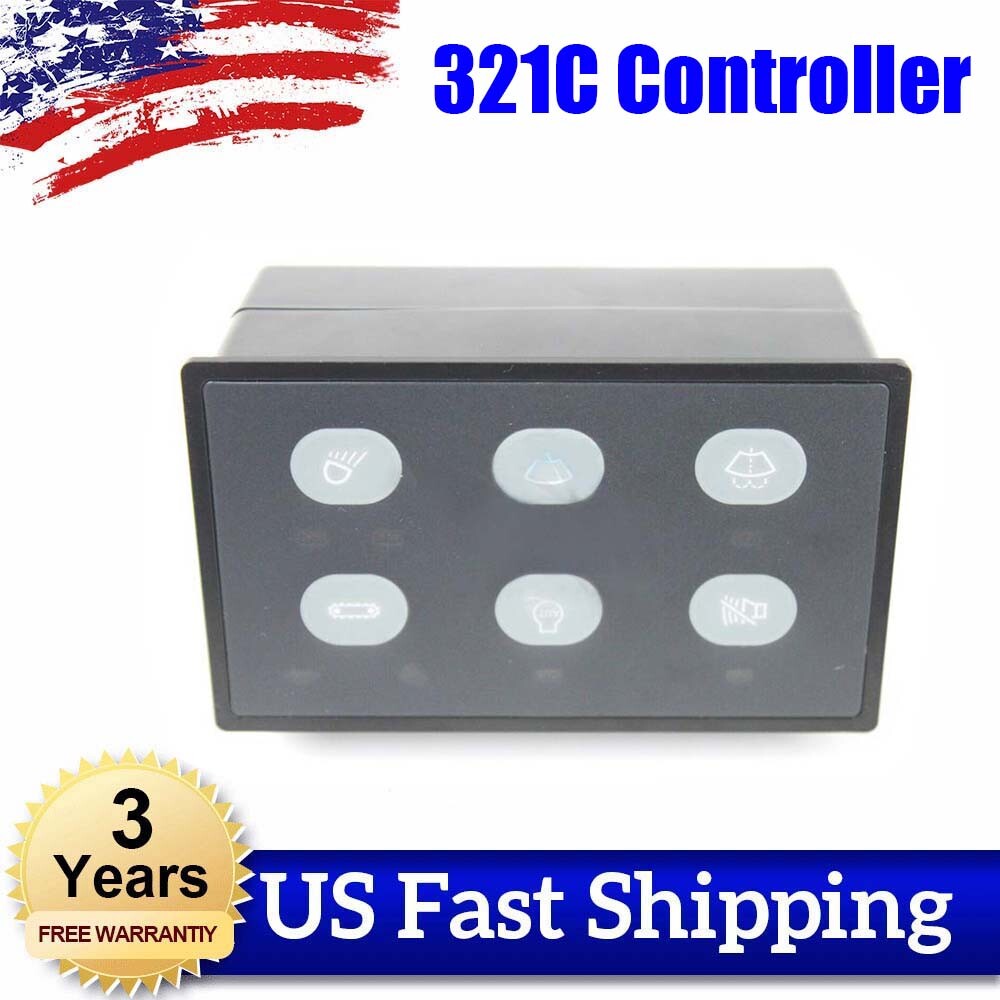 Head Lamp Wiper Controller 163-6701 The 1636701 controller is suitable for Cat 320C, E320C, and C312C.