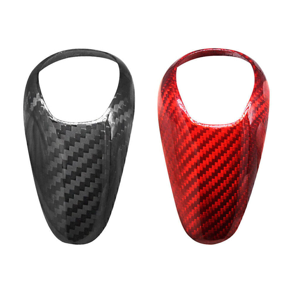 Carbon Fiber Interior Car Gear Shift Knob Cover Trim Decoration Fit for BMW M3 M5