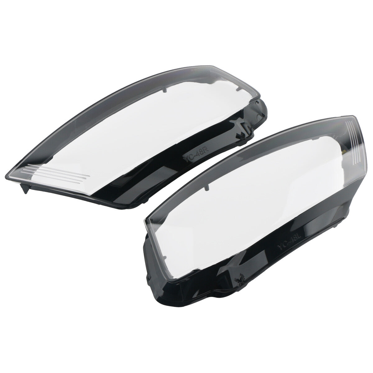 Left Right Headlight Lens Cover LampShade for Audi A3 8P S-line S3 RS3 2008-12