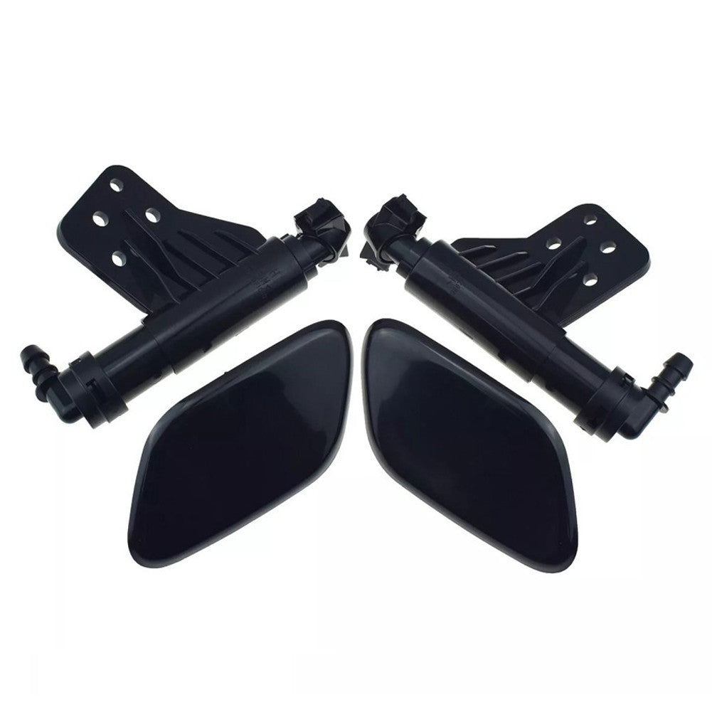 For Sportage IV KX5 2016-2019 Left+Right Headlight Washer Nozzle Cover Cap Set