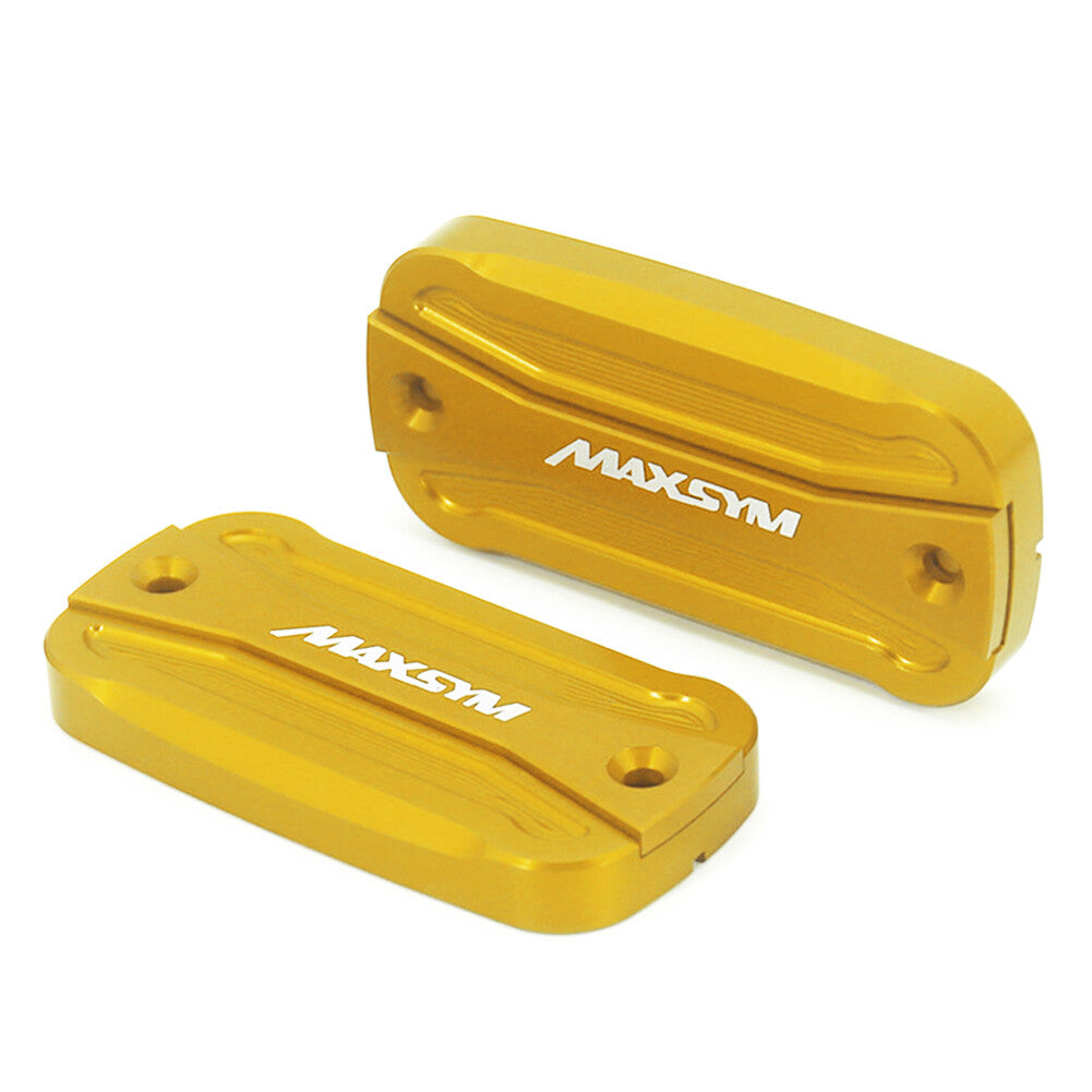 Fit SYM MAXSYM TL 500 TL500 2020 Front Brake Oil Fluid Reservoir Cover Cap Gold