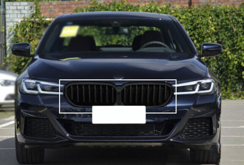 for BMW 5 Series G30 2018-2022 ABS Black Front Upper Bumper Mesh Grill Grille 1P