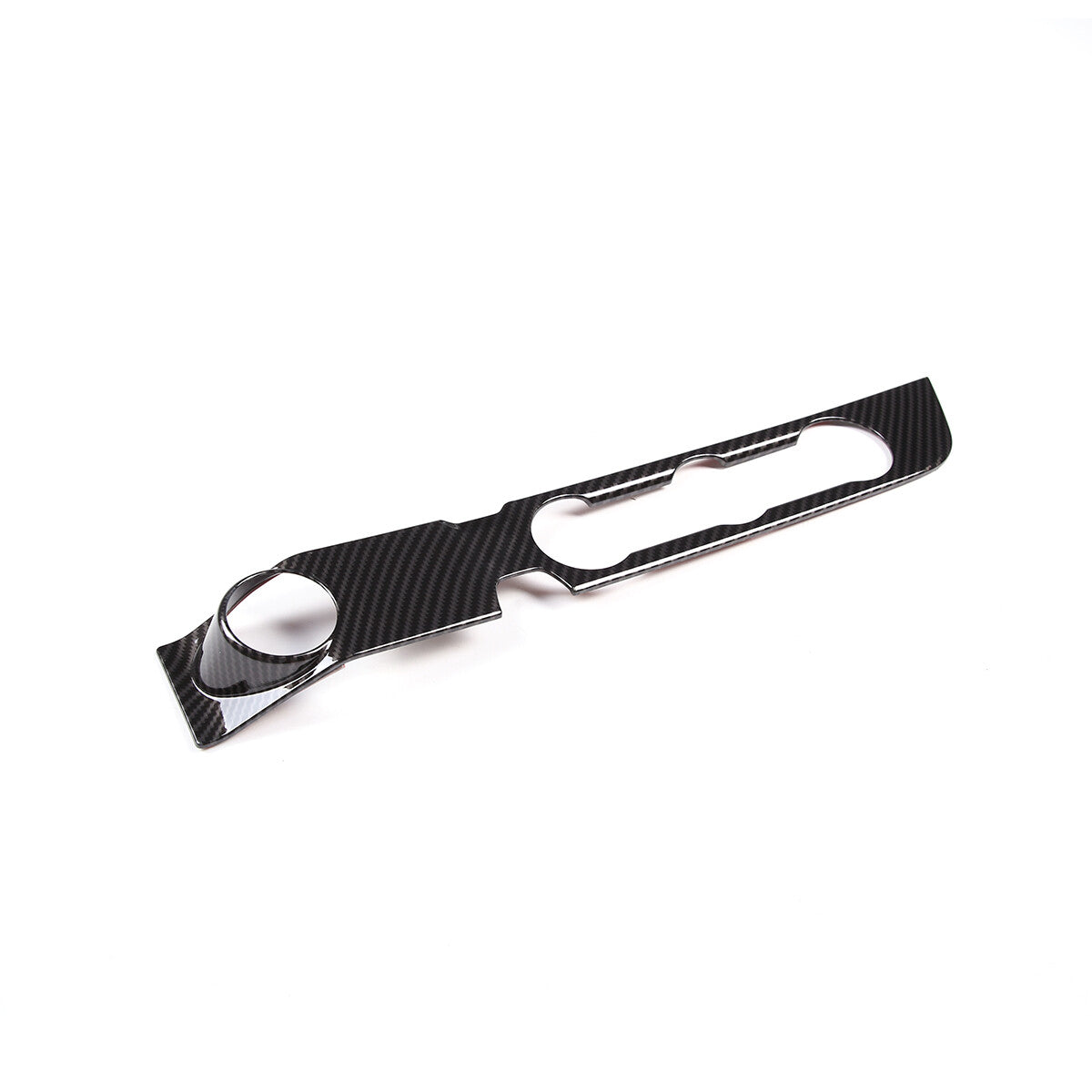 Pear wood front cup holder panel cover decoration suitable for Tundra/Sequoia 2022-23 - v