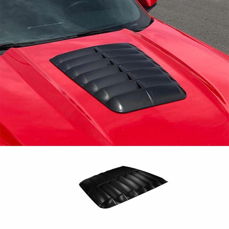 for Ford for Mustang 15-22 GT500 Gloss Black Engine Inlet Air Intake Hood Vent Cover