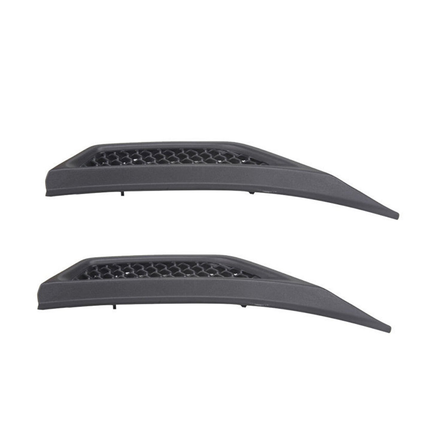 Fender Air Vent Side Marker Outlet Bezel for Jeep for Wrangler JL 2018-2022 Black