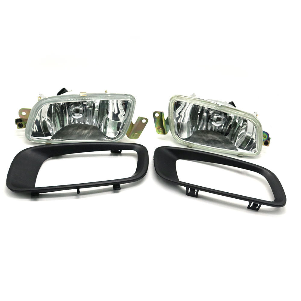2X Front Fog Lights Lamps+Cover for MITSUBISHI Pajero Montero V73 V75 V77 00-03