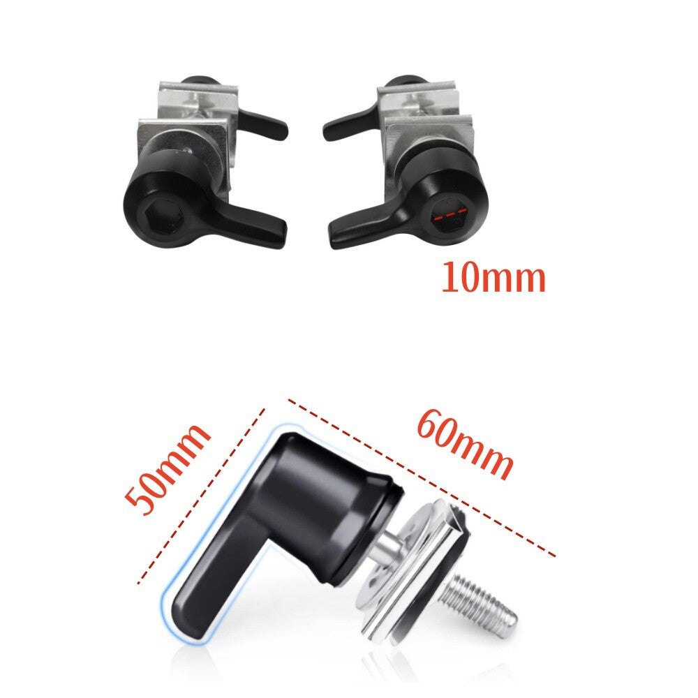 4-Piece Saddlebag Lock Mounting Screw Kit for Harley Touring Road Street Glide n