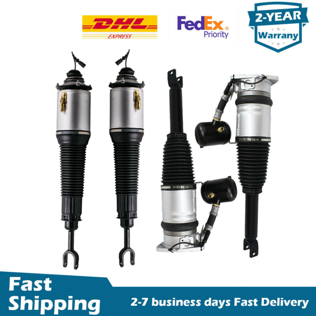 Full Set Front Rear Air Suspension Struts Fit for Audi for A8 A8L S8 D3 Quattro 2002-10