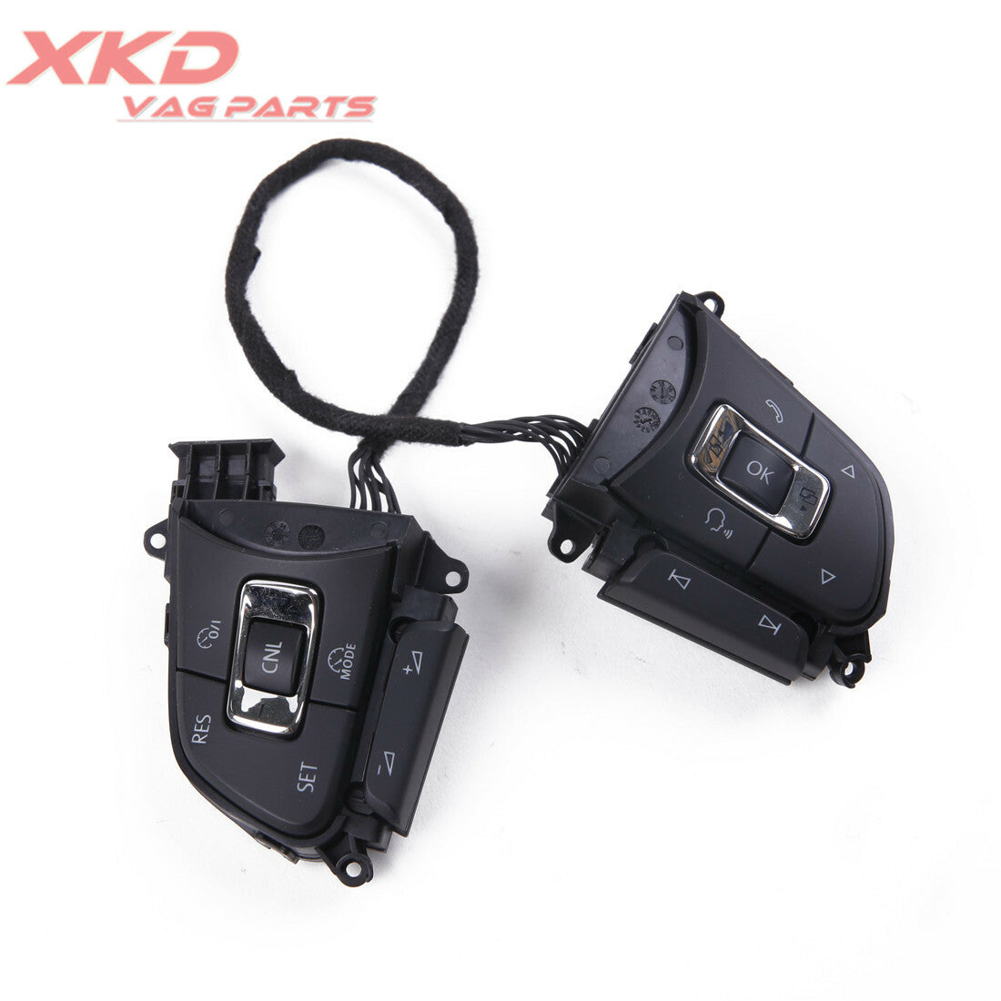 Chrome Steering Wheel Multi-function Button 5NG959442 Fit for VW for Tiguan