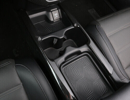 Carbon Fiber Both Side Trim Console Gear Shift ABS for Honda CRV CR-V 2017-2021