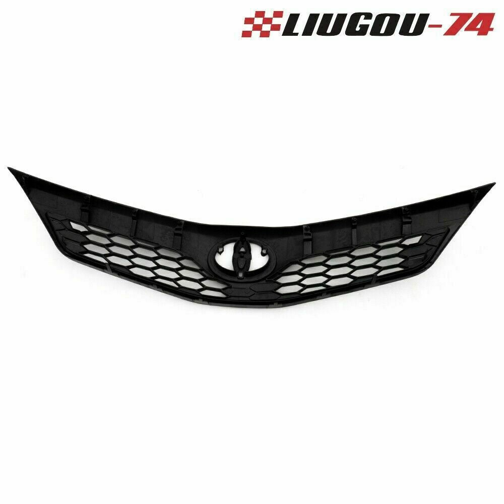 Fits 2012 - 2014 for Camry SE XSE 4 Door Front Upper Grille Black Brand New - v