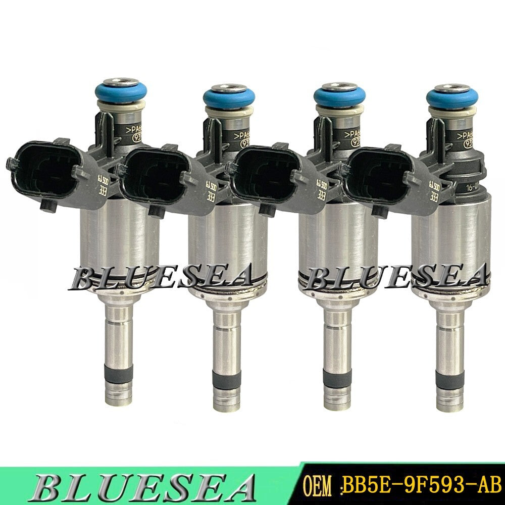 4PCS GDI Fuel Injector BB5E-9F593-BA for Ford Focus for Volvo for Land Rover 2.0L