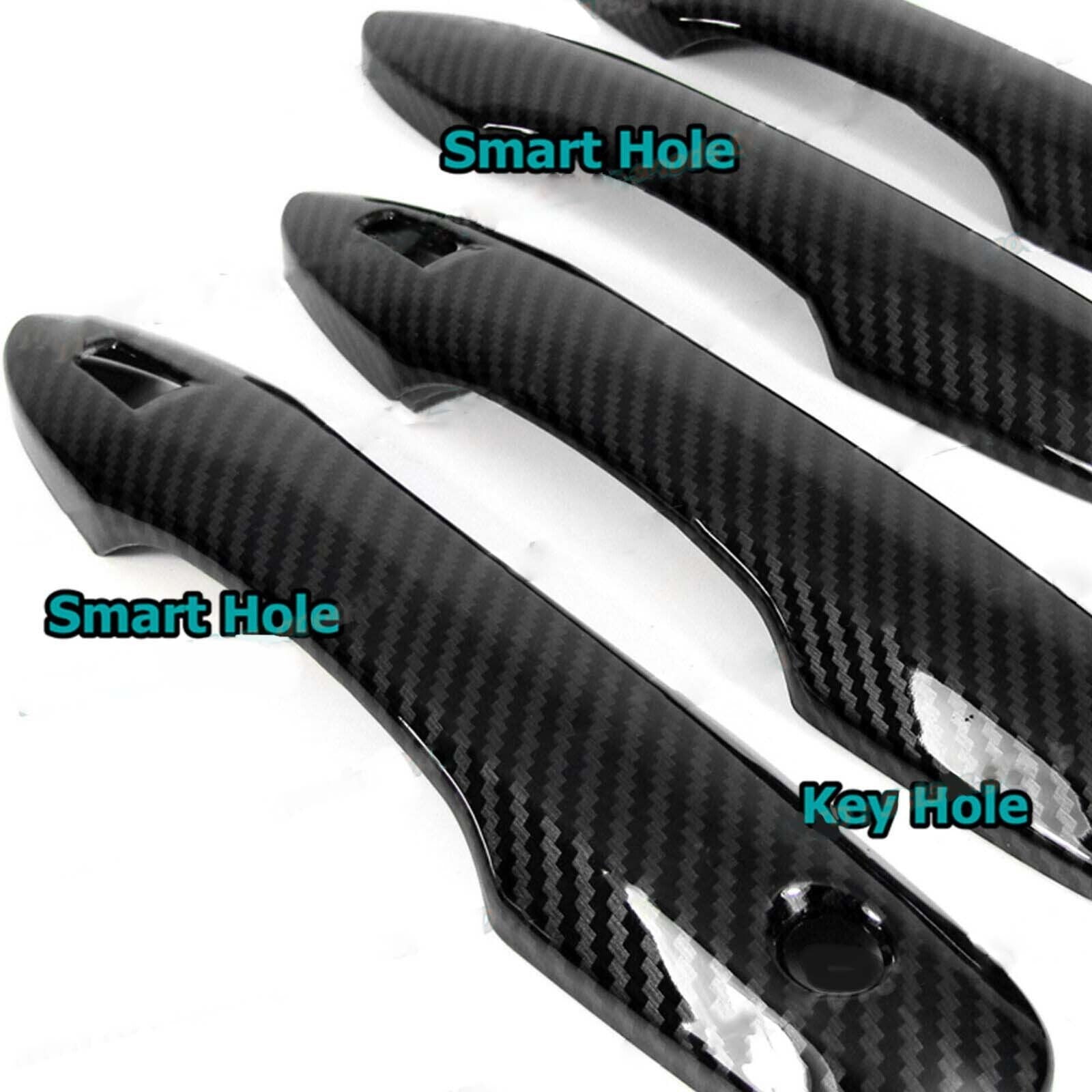 For 20-23 for Toyota for Corolla Sedan Carbon Fiber Side for Smart Door Handle Cover