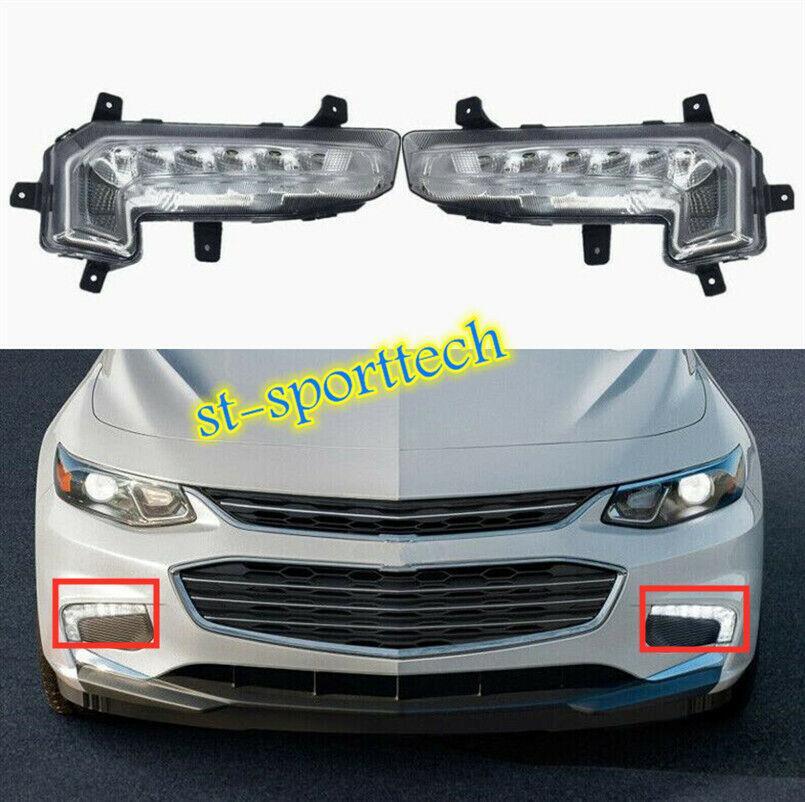 for Chevrolet Malibu 2016-2018 LED Daytime Running Light/Front Fog Lights DRL