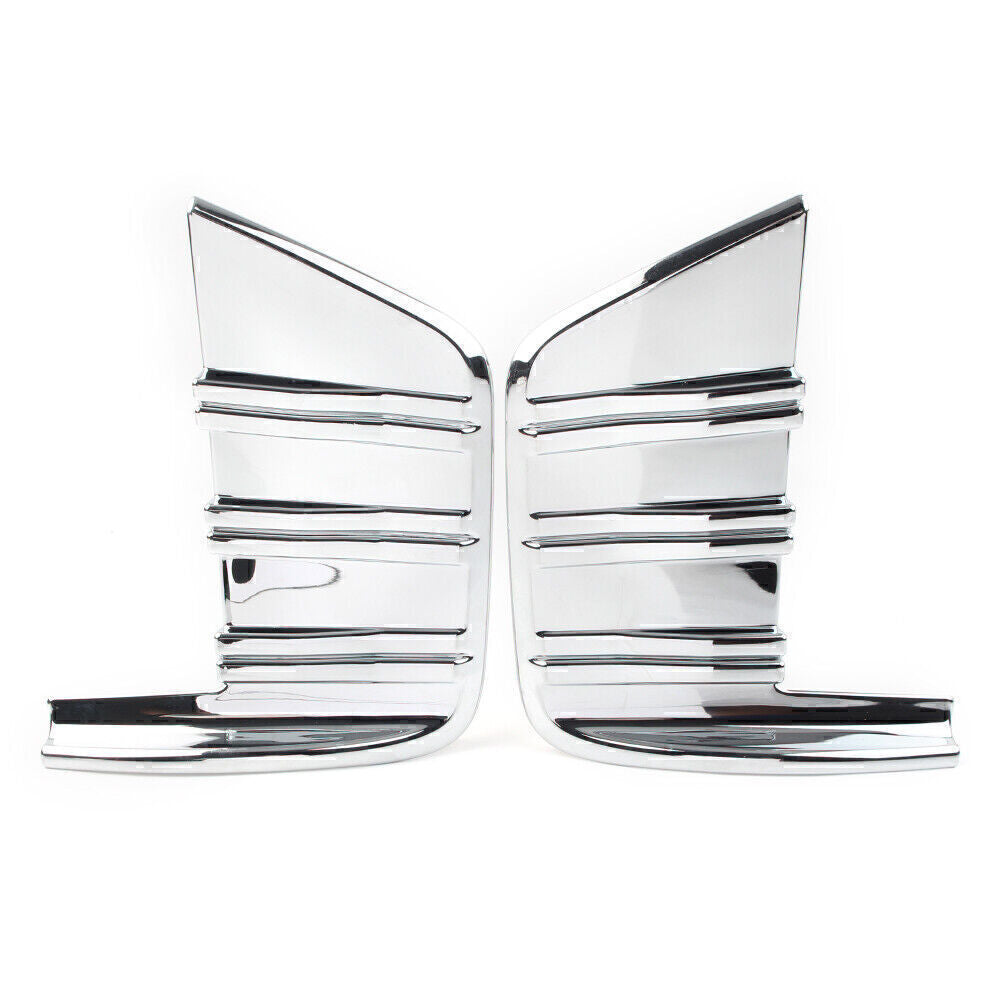 2x Car Front Fog Light Cover Trim for Chevrolet Silverado 1500 19-20 Q