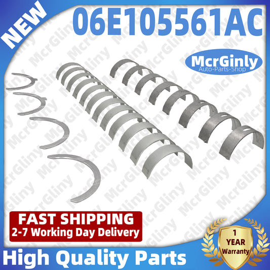 Crankshaft and connecting rod bearing housings are suitable for Audi A4, A5, A6, and Touareg 3.0T. n