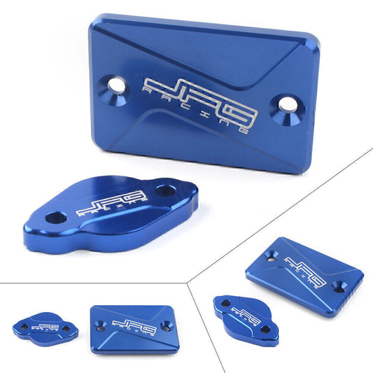 Front Rear Brake Fluid Reservoir Cap Cover fit for YAMAHA WR250R /X Tricker XG250 Q
