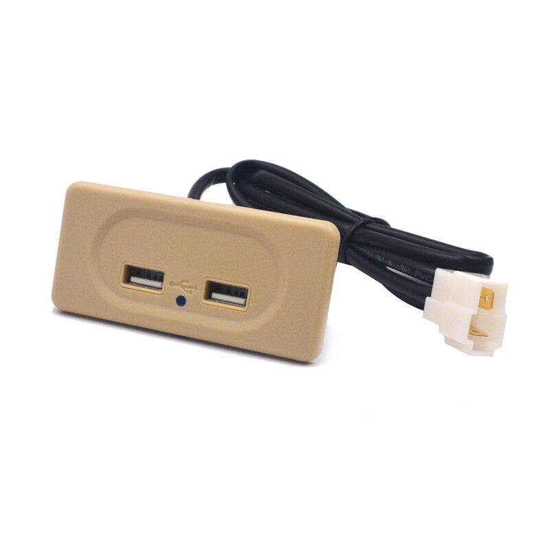 4.8A RV Bus Dual USB Car Charger Mobile Phone Charger Adapter Suitable for Yachts n