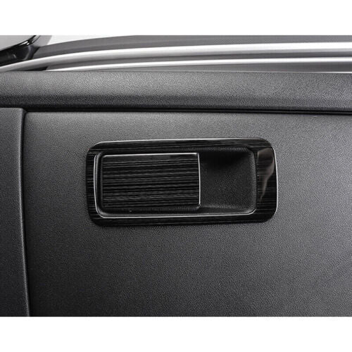 for Hyundai for Elantra 21-23 Black for Co -Pilot Storage Box Handle Sticker Trim S.Steel