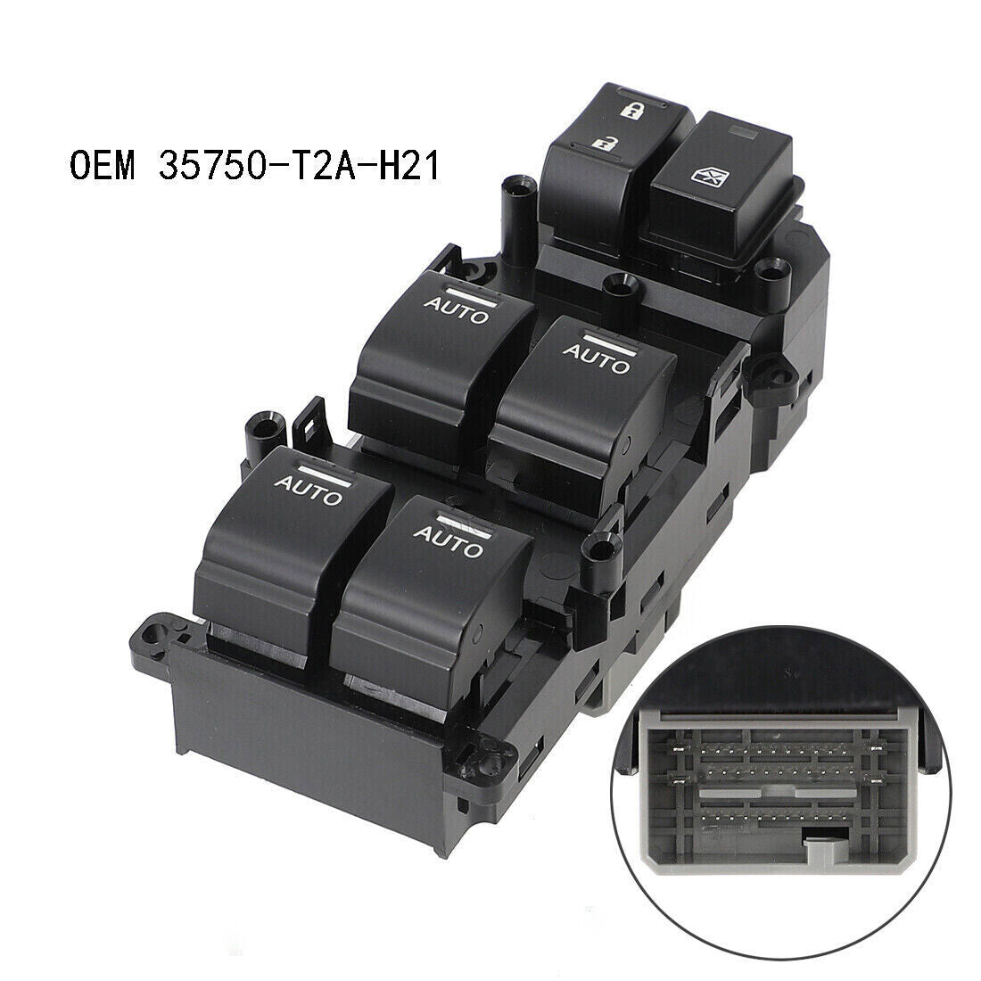 for Honda Accord Sedan 2013-2017 35750T2AA91 Master Window Switch Front Driver