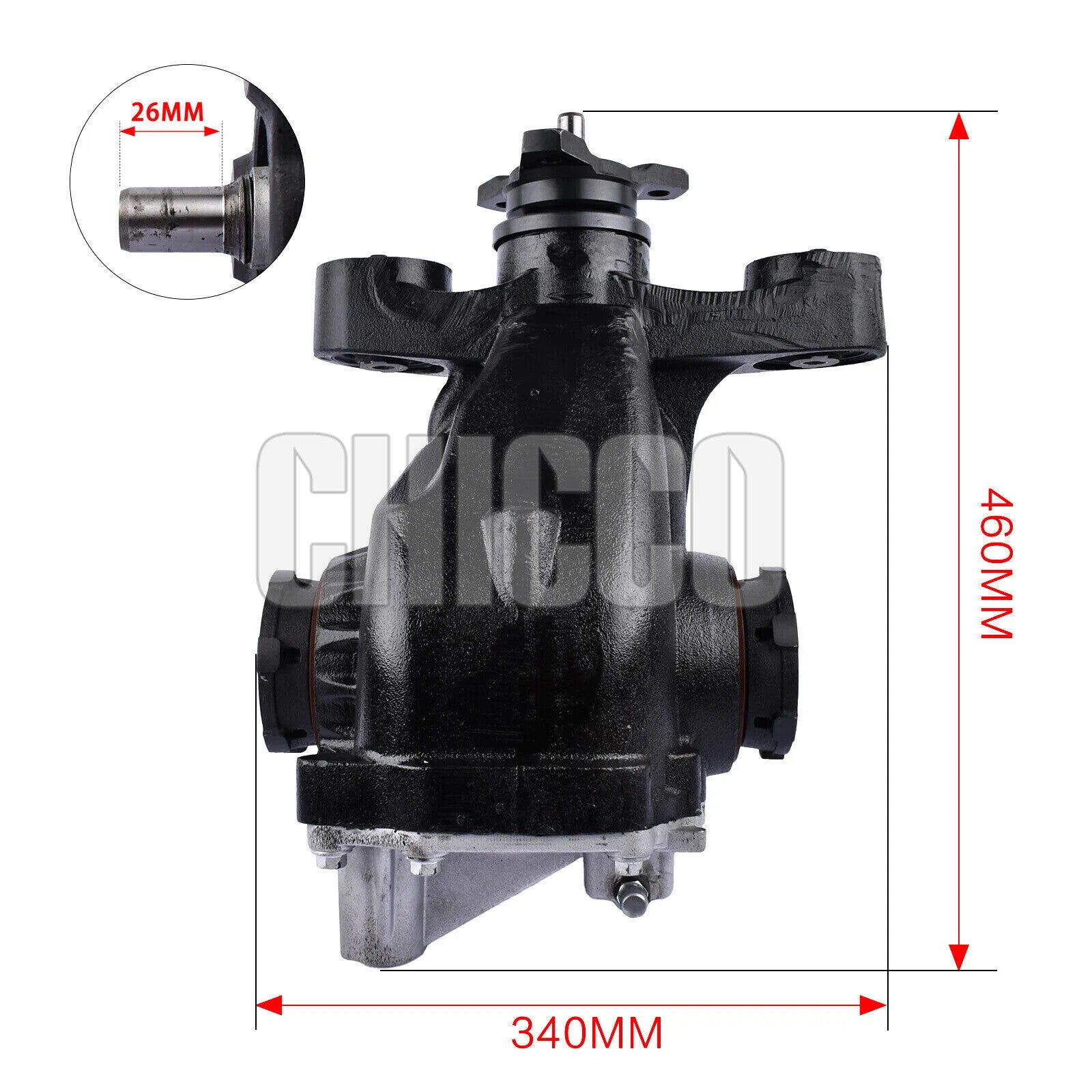 84110756 for Cadillac 13-2016 ATS 3.45 Ratio Rear Differential Car Axle Carrier Q