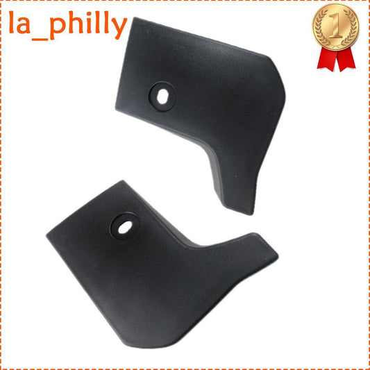 One Pair Car Left  Right Side Skirt End Cap Cover Black for Fiesta MK7 Replaces