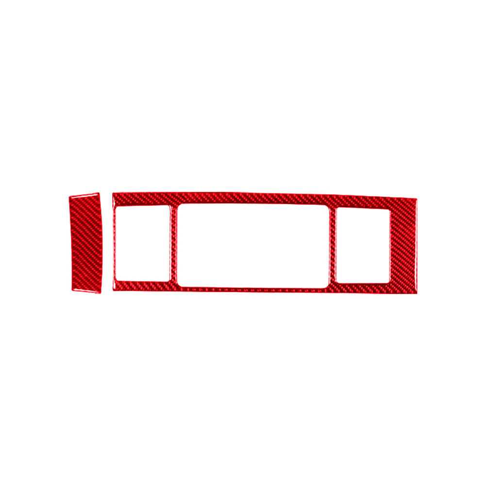 12x for Camry 2012-2014 Carbon Fiber Interior Door Panel Cover Trim v