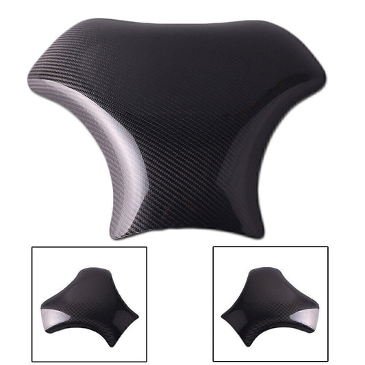 Black Carbon Fiber Fuel Gas Tank Protector Fit for Suzuki Hayabusa GSXR1300 1999-07 Q