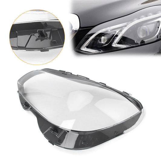 Left Side Headlight Headlamp Lens Cover Shell for Mercedes-Benz W212 2014-2015