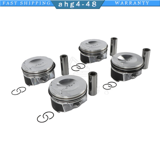 4 * Piston Assembly Kit Φ21 mm for GTI, for Passat , for Tiguan , for Audi TT, A3, A4, Q5 2.0L-
