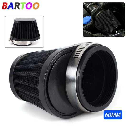 For Motocross Scooter Air Pods Cleaner 60mm Motorcycle High Flow Air Filter Red Q