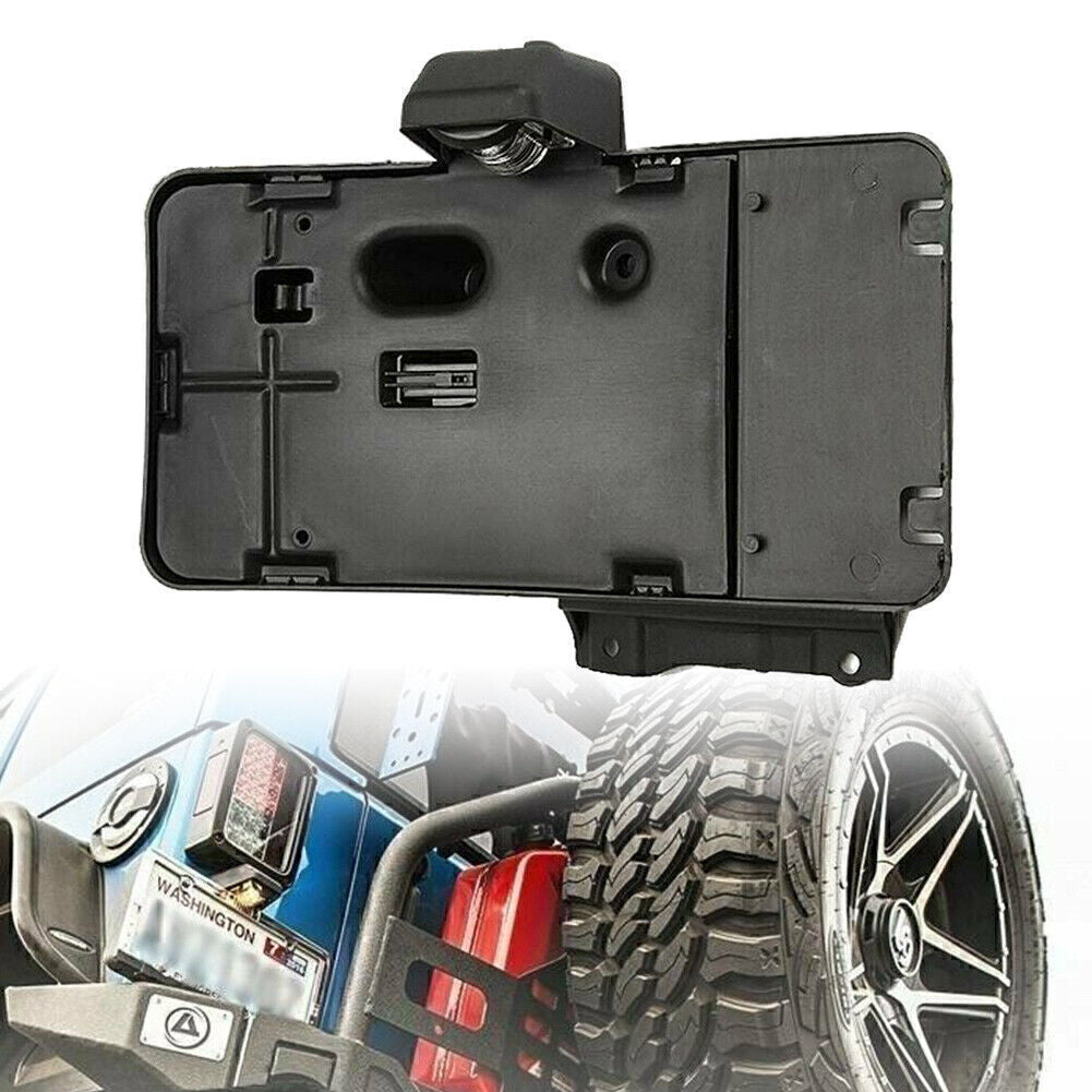 Rear License Plate Tag Bracket Light for Jeep for Wrangler Jk 2007- 2017 2018