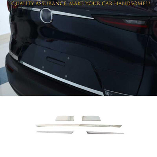 for Mazda CX-30 CX30 20-24 Chrome Steel Rear Trunk Lid Tailgate Molding Strip 5X
