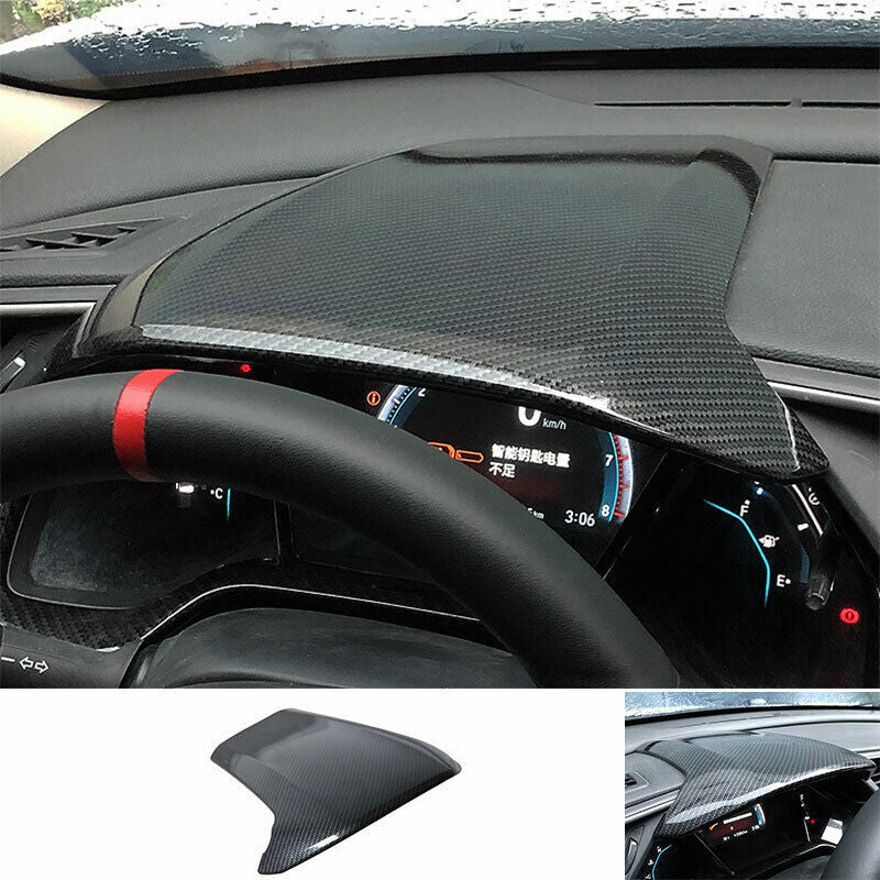 The red carbon fiber reading light panel trim frame is suitable for Corvette C8 2020 - 2023 v