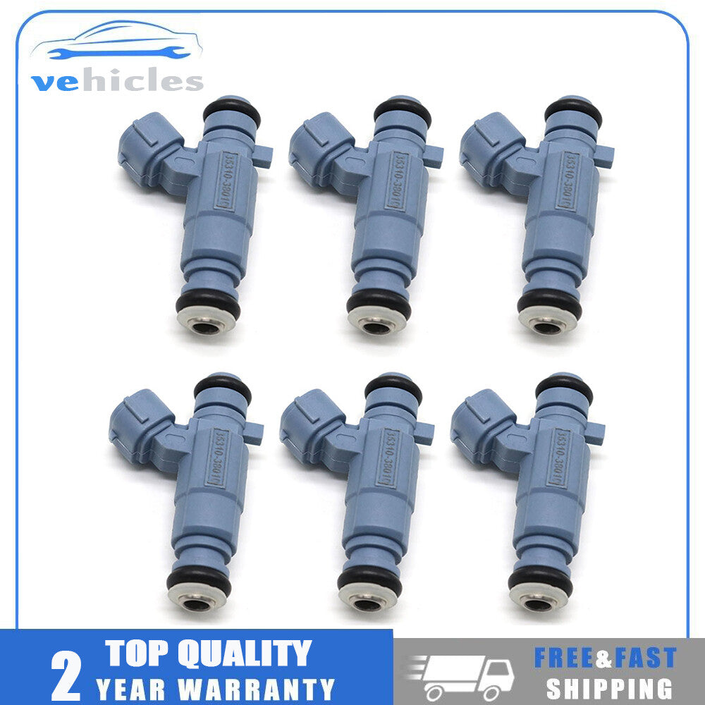 6X fuel injectors for Hyundai for Kia Sorento 3.5L 842-12269 842-12256 35310-38010