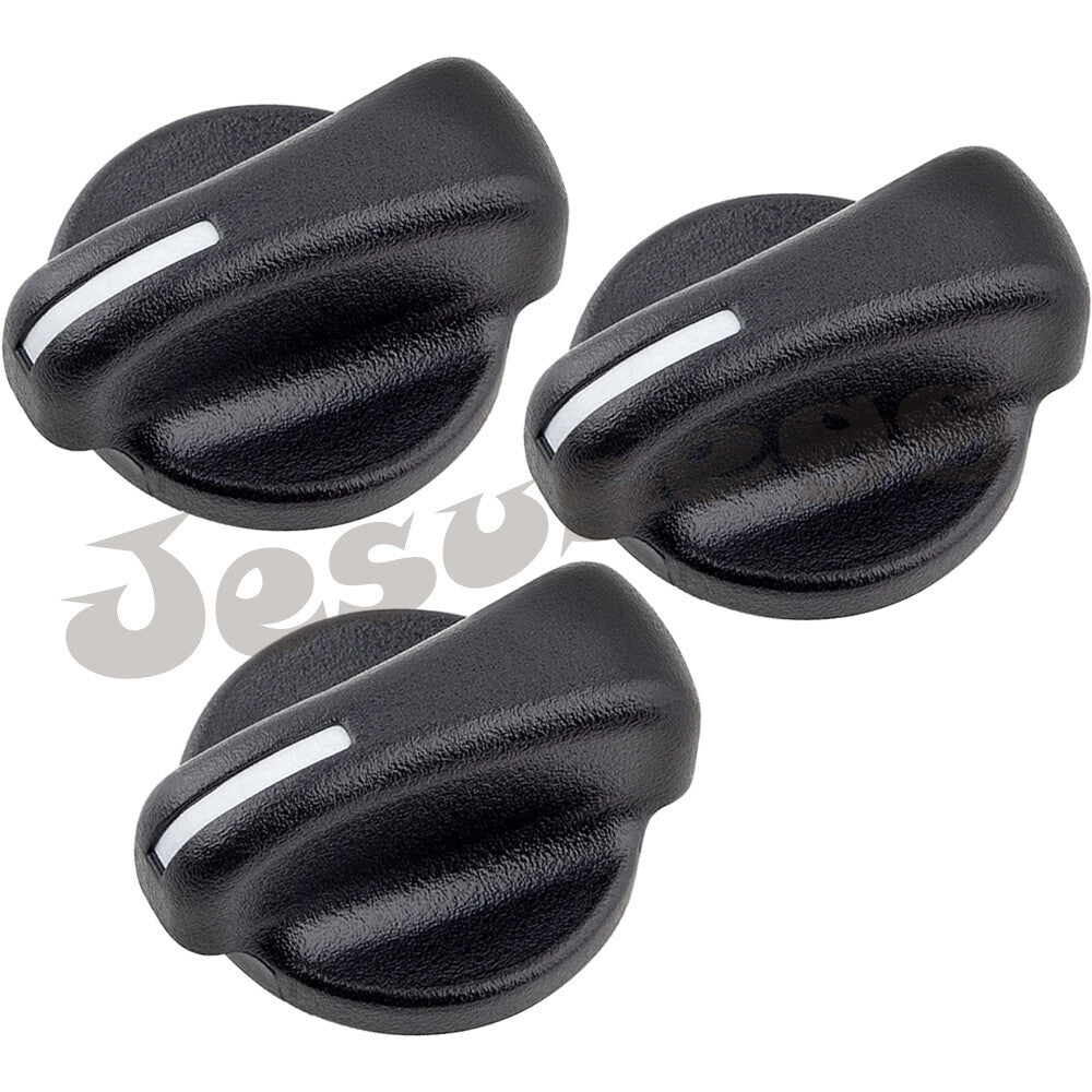for Jeep for Wrangler TJ 99-06 5011218AA Heater A/C Blower Fan Speed Control Knob 3x Q