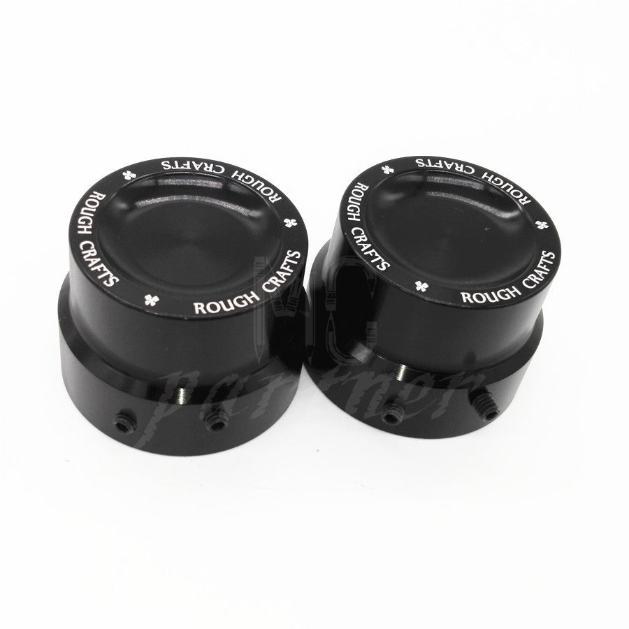 Black CNC Aluminum Front Axle Cover Cap Nut for Harley Sportster XL883 XL1200 Q