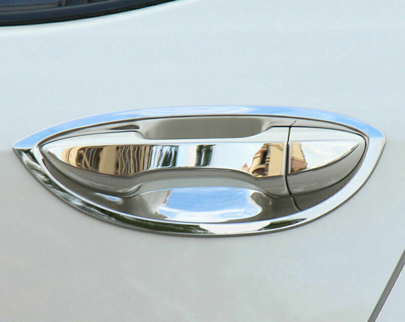 Stainless Chrome Exterior Side Door Bowl Cover Trim For 2015-2018 for Toyota for Corolla