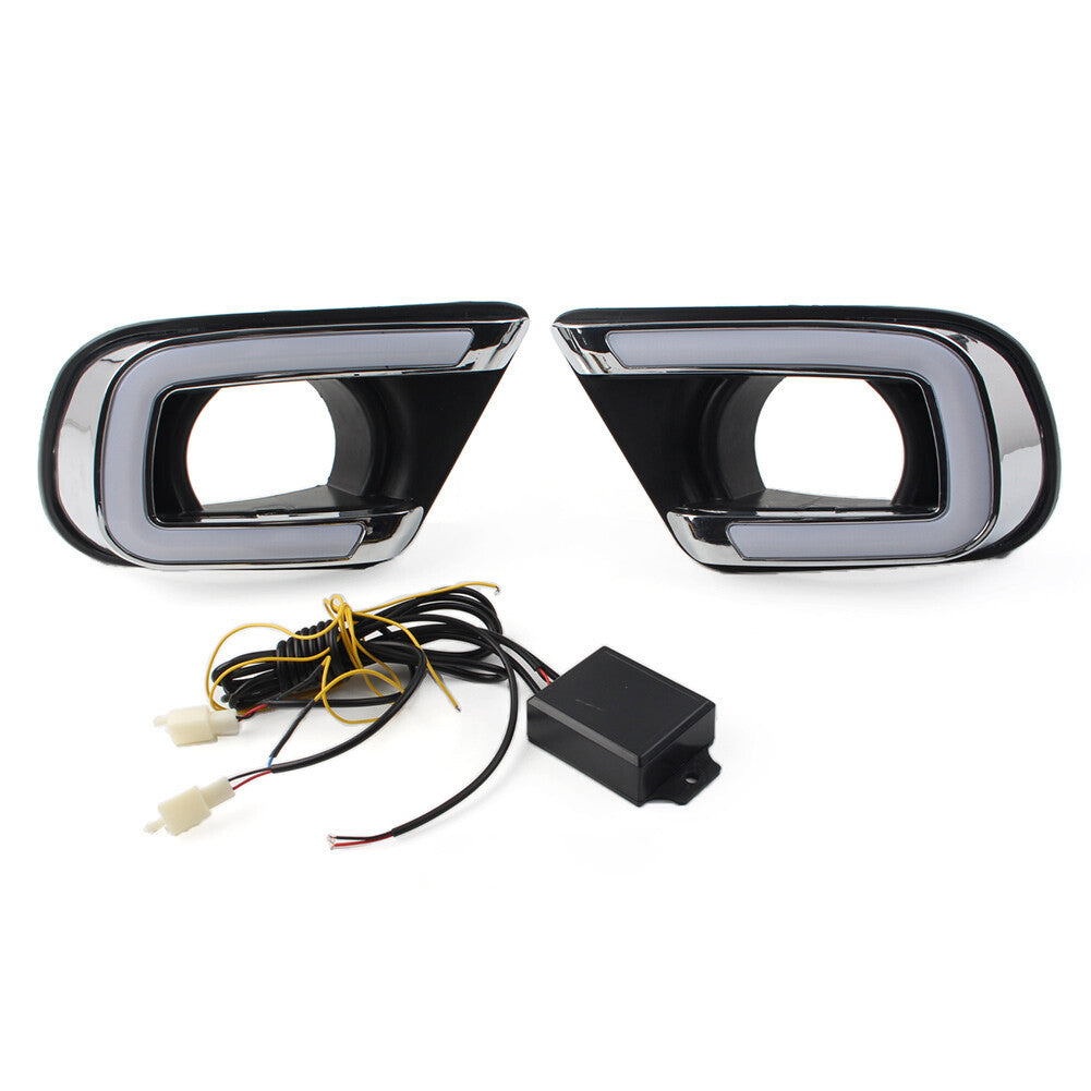 Daytime Running Light DRL w/ Turn Signal Lamp for Dodge Journey 2014 2015 2016