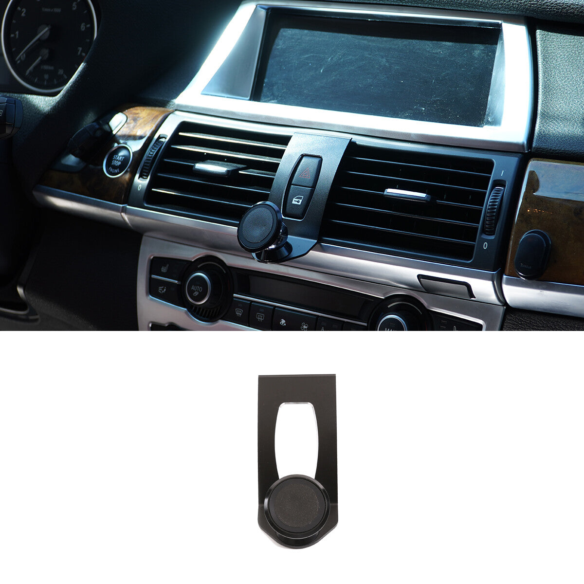 360 degree rotating phone holder suitable for C-Class W204 2011-2013- v