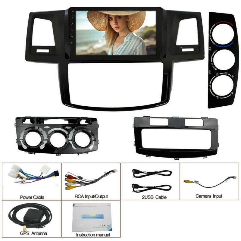 In-car Android 10.1 radio, GPS player, 2GB+32GB navigation for Hilux (2005-2014) n