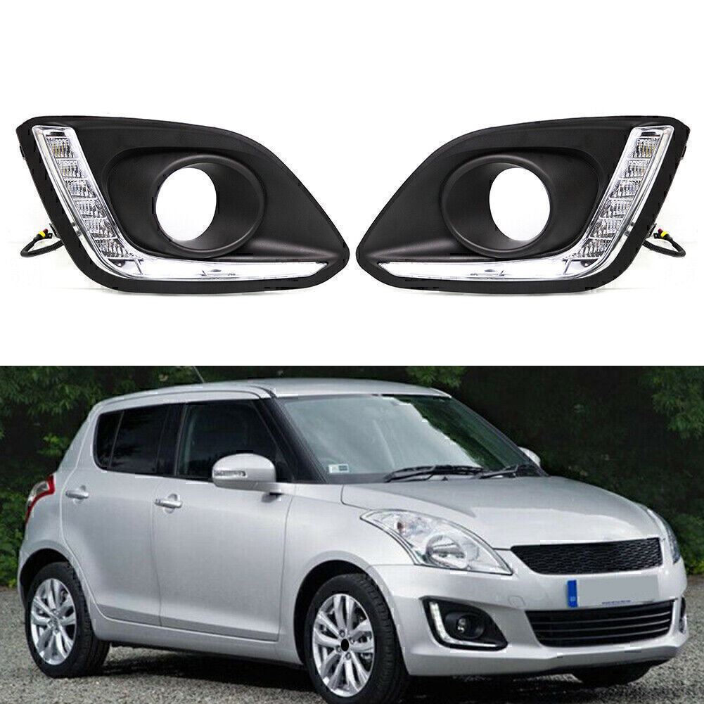 LED Daytime Running White Lights DRL for Suzuki for Swift 2014 2015 2016