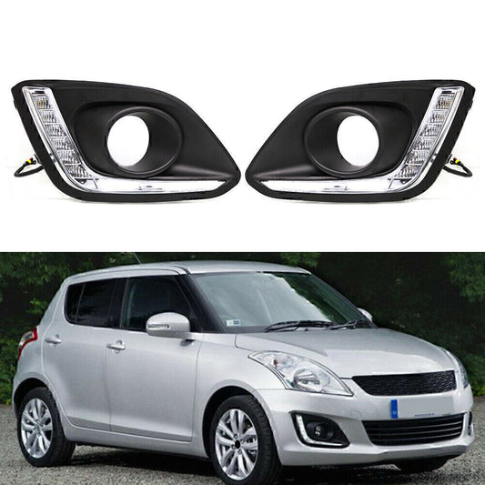 LED Daytime Running White Lights DRL for Suzuki for Swift 2014 2015 2016